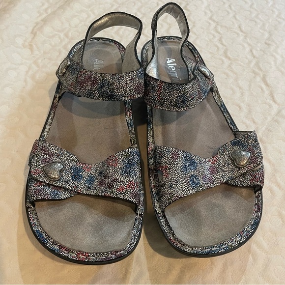Alegria Vienna Baby Hueies Sandal Women's 42 Multi-Color Sandals VIE-132 Leather - Picture 1 of 10